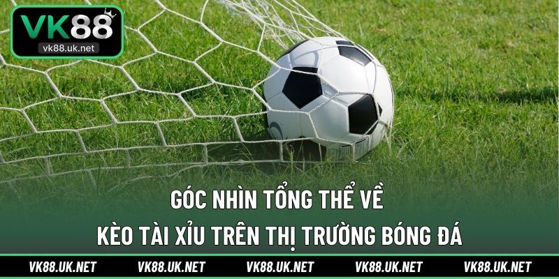 Góc nhìn tổng thể về kèo tài xỉu trên thị trường bóng đá