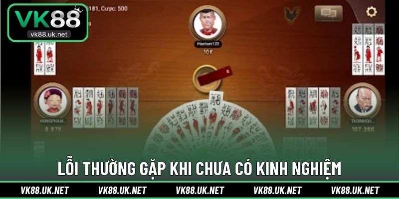 Lỗi thường gặp khi chưa có kinh nghiệm